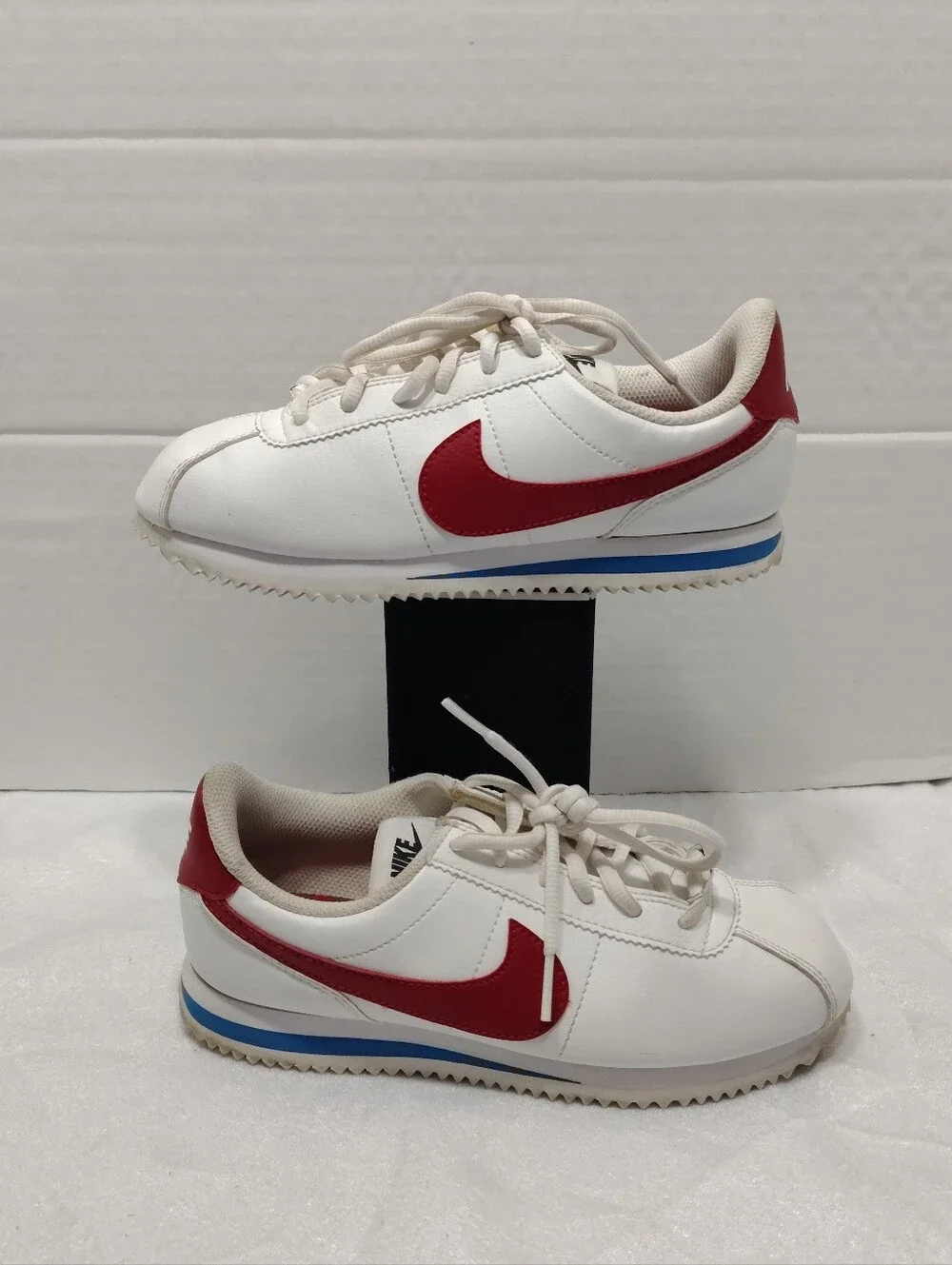 Nike Kids Cortez Basics SL (GS) Boys # 4 US Iconic Forest Gump